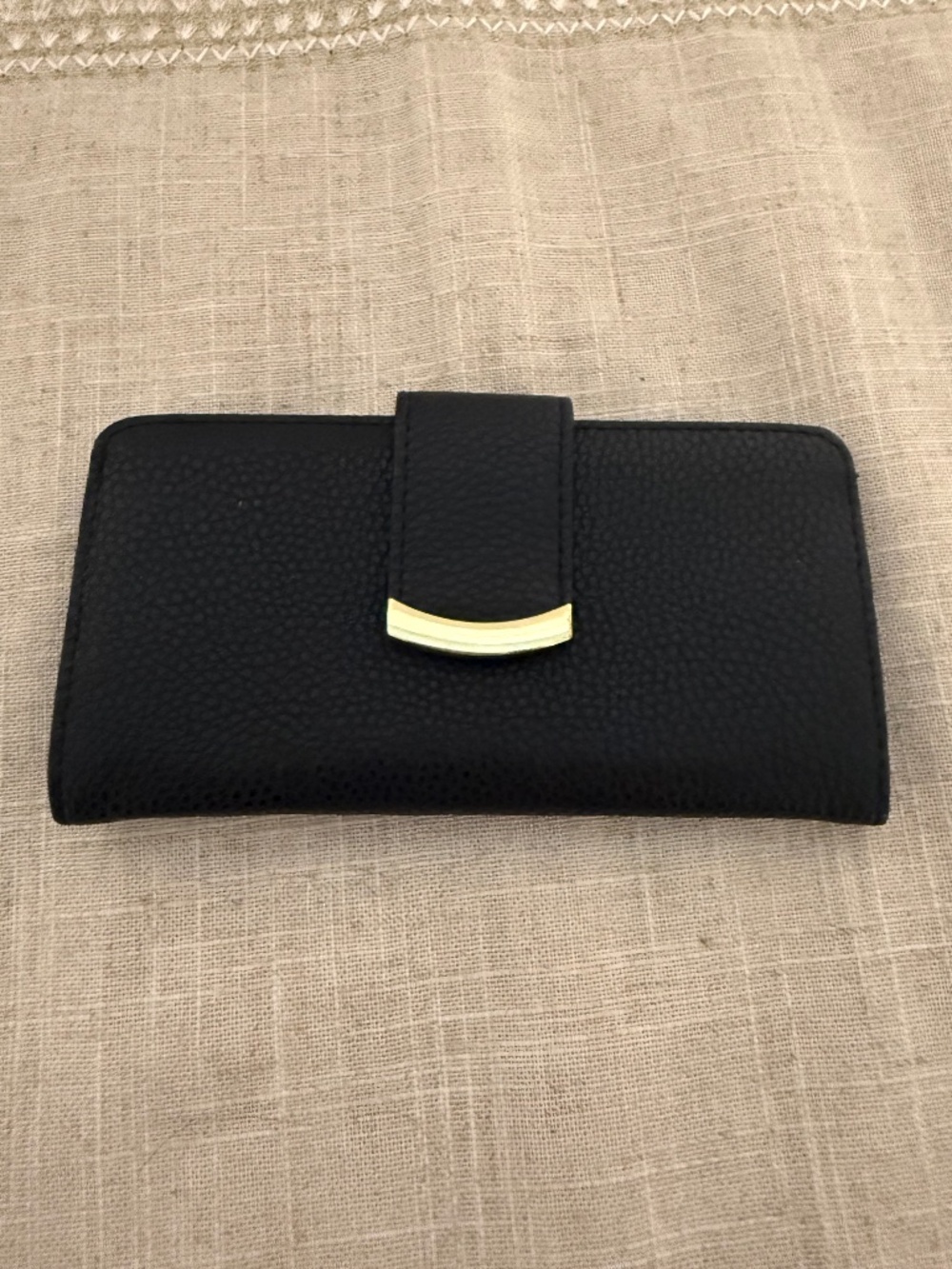 Black Leather 13-ct. Card Holder Wallet